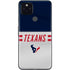 NFL Houston Texans White Striped Google Pixel 5a Skin